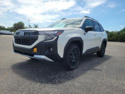 Crystal White Pearl 2026 Subaru Forester Wilderness