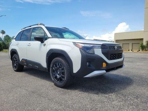 Crystal White Pearl 2026 Subaru Forester Wilderness