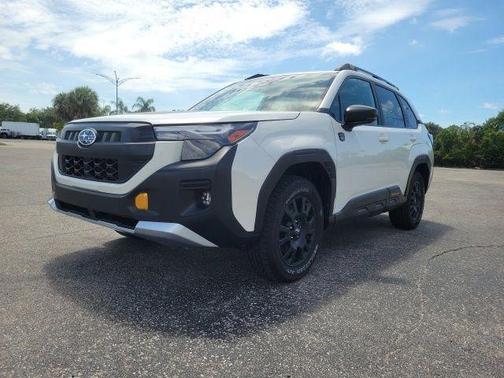 Crystal White Pearl 2026 Subaru Forester Wilderness