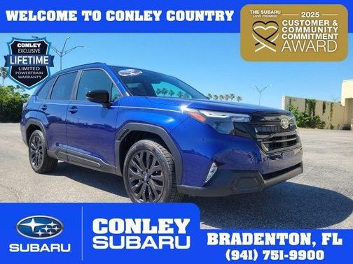 Blue 2026 Subaru Forester Sport