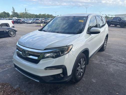 White 2020 Honda Pilot EX-L