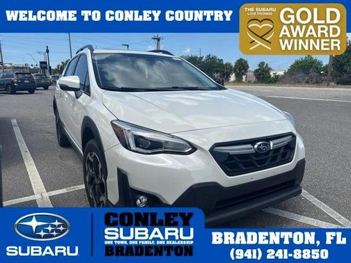 Crystal White Pearl 2023 Subaru Crosstrek Limited