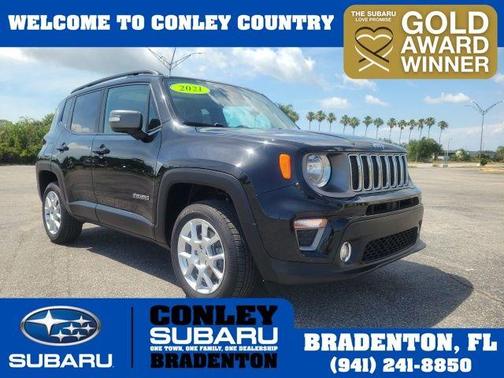 Black Clearcoat 2021 Jeep Renegade Limited