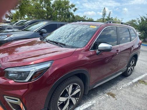 Crimson Red Pearl 2021 Subaru Forester Touring