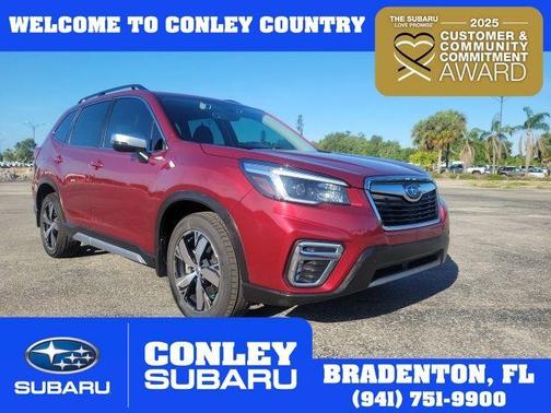 Crimson Red Pearl 2021 Subaru Forester Touring