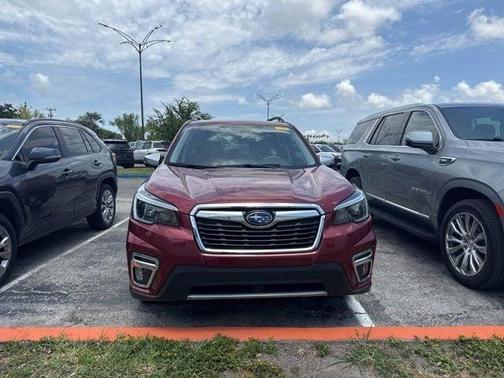Crimson Red Pearl 2021 Subaru Forester Touring