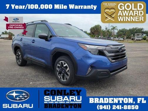 Blue 2026 Subaru Forester Premium