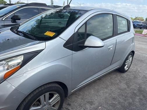 Silver 2015 Chevrolet Spark 1LT