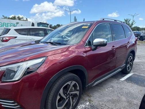 Crimson Red Pearl 2022 Subaru Forester Touring
