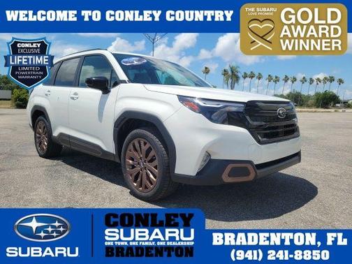 White Pearl 2026 Subaru Forester Sport