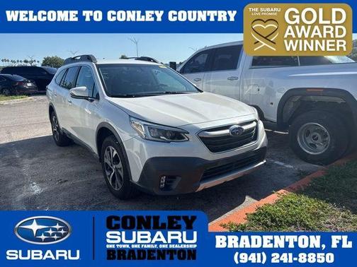 Crystal White Pearl 2020 Subaru Outback Limited