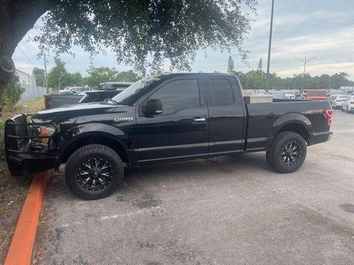 Shadow Black 2018 Ford F-150 XLT