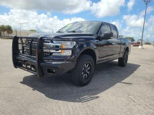 Shadow Black 2018 Ford F-150 XLT