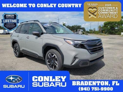 Riverrock Green 2026 Subaru Forester Limited