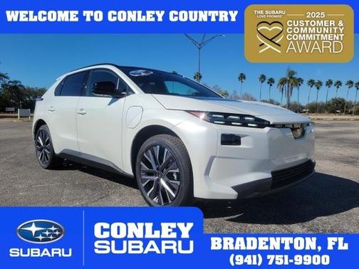 White Pearl 2026 Subaru Solterra Touring SUV