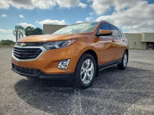 Orange 2018 Chevrolet Equinox 2LT
