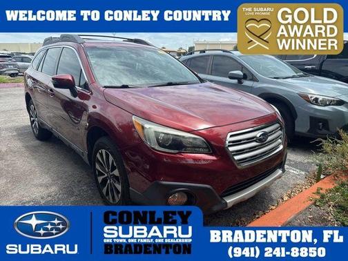 Venetian Red Pearl 2017 Subaru Outback 2.5i Limited