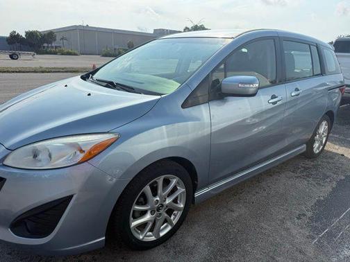Clear Water Blue Metallic 2013 Mazda Mazda5 Touring