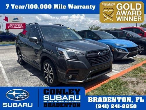 Magnetite Gray Metallic 2023 Subaru Forester Limited