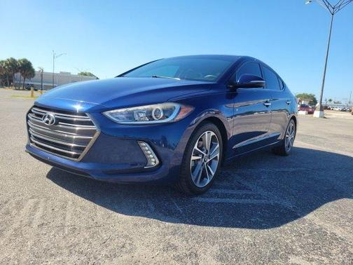 Lakeside Blue 2017 Hyundai ELANTRA Limited