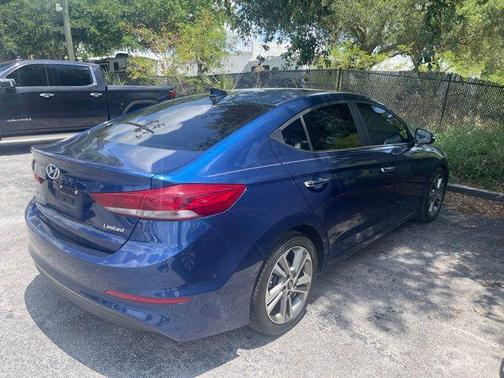 Lakeside Blue 2017 Hyundai ELANTRA Limited