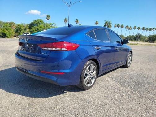 Lakeside Blue 2017 Hyundai ELANTRA Limited