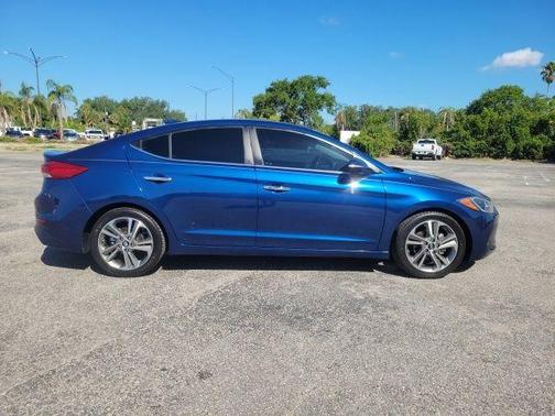 Lakeside Blue 2017 Hyundai ELANTRA Limited