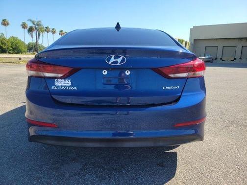 Lakeside Blue 2017 Hyundai ELANTRA Limited