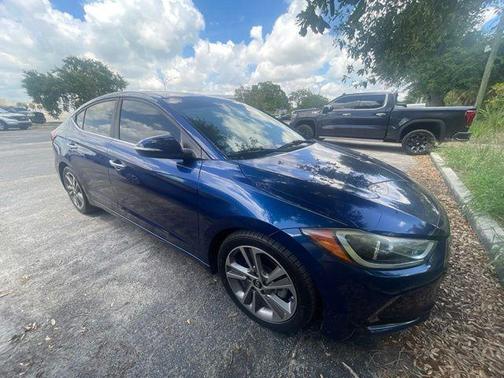 Lakeside Blue 2017 Hyundai ELANTRA Limited