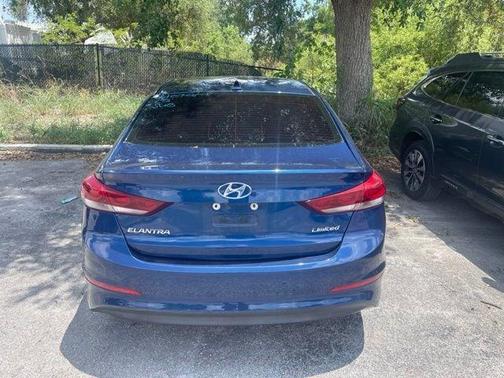 Lakeside Blue 2017 Hyundai ELANTRA Limited