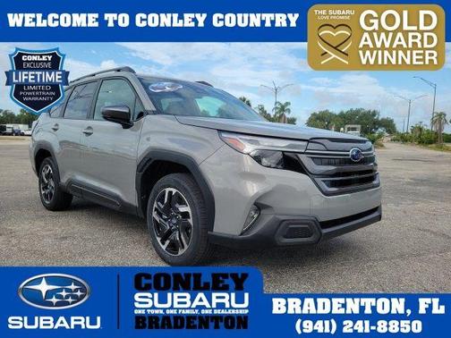 Riverrock Green 2026 Subaru Forester Limited