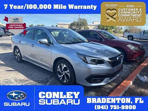 Ice Silver Metallic 2022 Subaru Legacy Premium Sedan