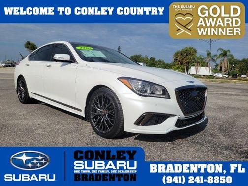 White 2020 Genesis G80 3.8