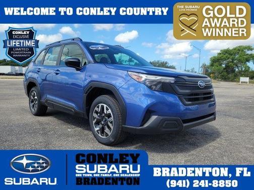 Blue 2026 Subaru Forester