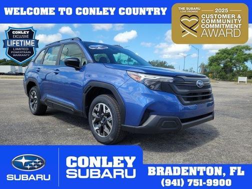 Blue 2026 Subaru Forester