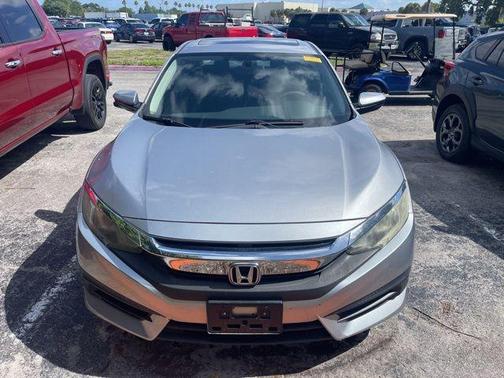 Silver 2016 Honda Civic EX