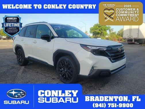 White Pearl 2026 Subaru Forester Sport
