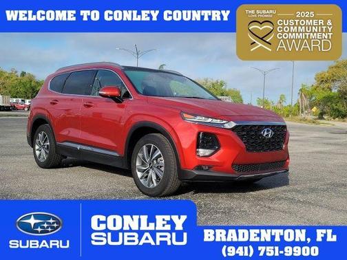 Lava Orange 2019 Hyundai SANTA FE 2.4 Ultimate