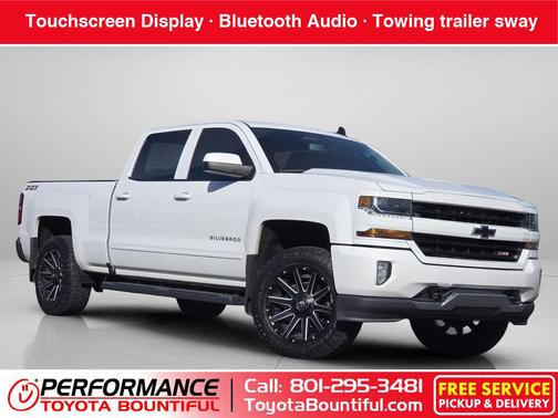 White 2018 Chevrolet Silverado 1500 2LT