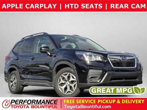Crystal Black Silica 2020 Subaru Forester Premium