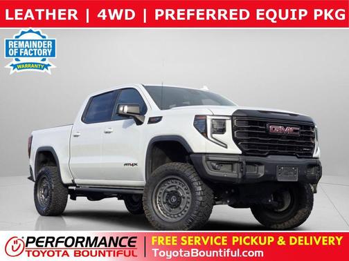 Summit White 2024 GMC Sierra 1500 AT4X