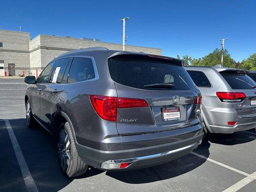 Light Blue 2017 Honda Pilot Elite