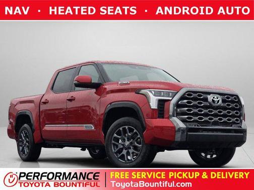 Supersonic Red 2026 Toyota Tundra Hybrid Platinum