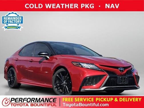 Midnight Black Metallic 2023 Toyota Camry XSE