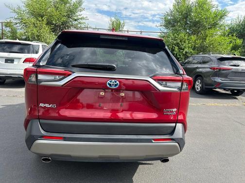 Ruby Flare Pearl 2023 Toyota RAV4 Hybrid Limited
