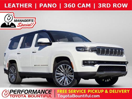 Bright White Clearcoat 2022 Jeep Grand Wagoneer Series III 4x4