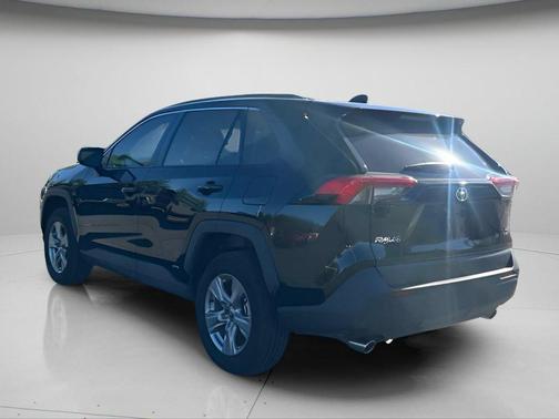 Midnight Black Metallic 2025 Toyota RAV4 Hybrid LE