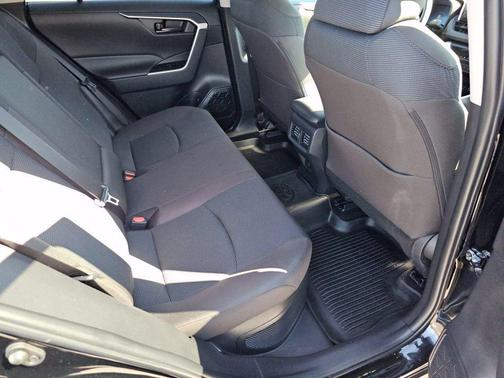 Midnight Black Metallic 2025 Toyota RAV4 Hybrid LE
