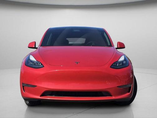 Red Multi-Coat 2023 Tesla Model Y Long Range Dual Motor All-Wheel Drive