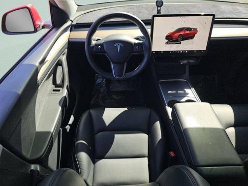 Red Multi-Coat 2023 Tesla Model Y Long Range Dual Motor All-Wheel Drive